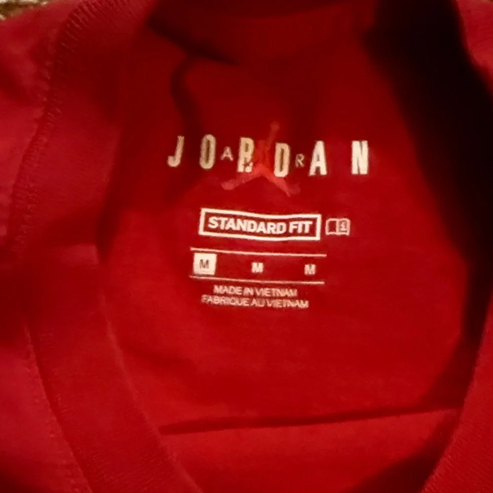 Jordan Red Standard Fit Tee